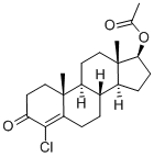 Acétate CAS 855-19-6 du stéroïde anabolisant 4-Chlorotestosterone de testostérone de stéroïdes de Turinabol